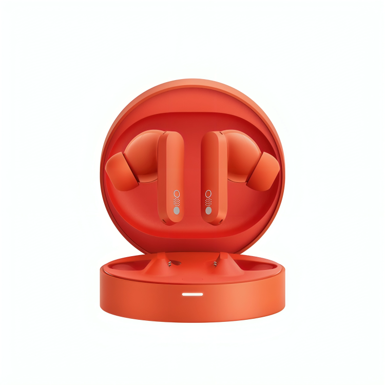 CMF by Nothing Buds Pro with 45 dB ANC, Ultra Bass Technology & to 39 Hours of Battery Life Bluetooth Headset-Orange