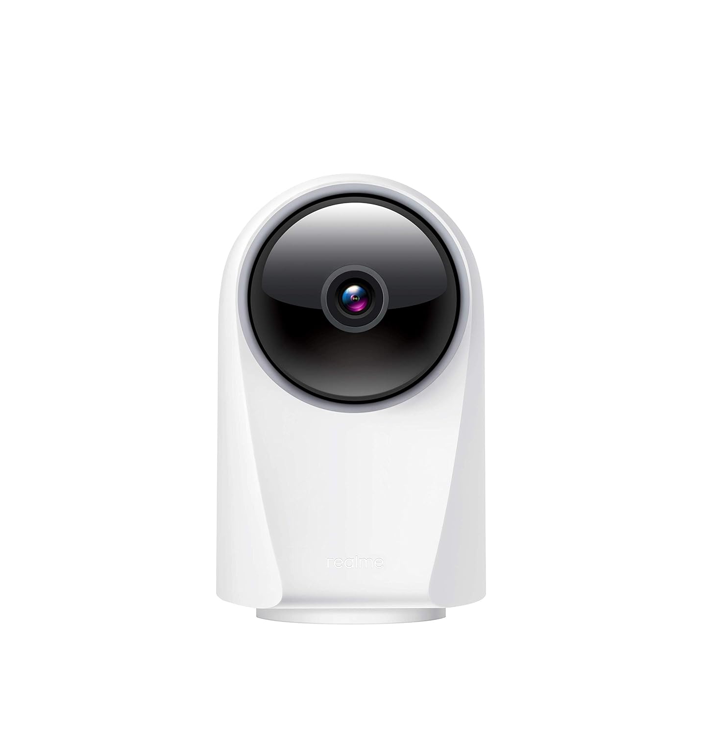 realme 360 Deg 1080p Full HD WiFi Smart Security Camera (White) | Alexa Enabled | 2-Way Audio | Night Vision | Motion Tracking & Intruder Alert, 7.1cm x 6.58cm x 11.43cm (RMH2001)