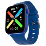 Fire-Boltt Visionary Ultra 1.78" AMOLED, Stainless Steel Luxury Smart Watch with Extra Silicone Strap for Casual Look, Bluetooth Calling with Rotating Crown, 100+ Sports Mode, TWS Connection Blue