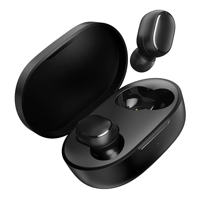 Redmi Earbuds 2C Truly Wireless in Ear Earbuds with Mic, Bluetooth 5.0, Up to 12 Hours Playback, IPX4 Splash & Sweat Proof, Light Weight, Touch Control & Supports Voice Assistance