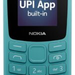 Nokia All-new 105 Single Sim Keypad Phone with Built-in UPI Payments, Long-Lasting Battery, Wireless FM Radio | BLUE