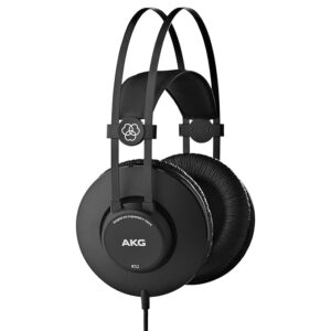 AKG K52 Closed-back Wired without Mic Headset (Black, On the Ear)