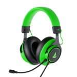 boAt Immortal IM1000D Dual Channel Gaming Wired Over Ear Headphones with mic, 7.1 Channel Surround Audio, Dolby Atmos, 50mm Drivers & RGB Breathing LEDs GREEN