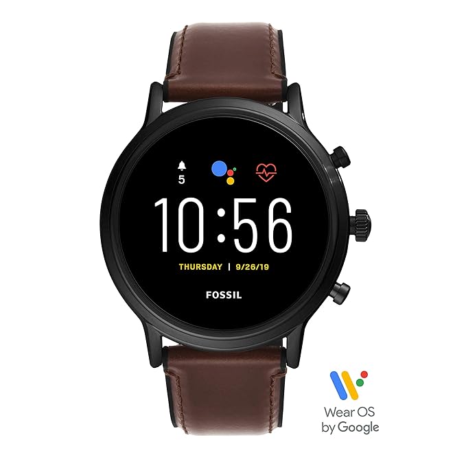 Fossil Gen 5 Touchscreen Men's Smartwatch with Speaker, Heart Rate, GPS, Music Storage and Smartphone Notifications