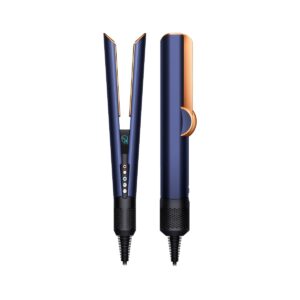 Dyson Airstrait Hair Straightener. Straightens Hair From Wet Or Dry - With Air. No Hot Plates, No Heat Damage (Prussian Blue/Rich Copper), 1600 Watt