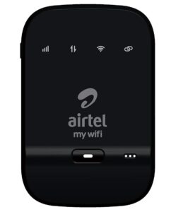 Airtel Xstream Wi-Fi Digitaltv Amf-311 Ww 150 Mbps Single_Band Data Card (Black), 4G Hotspot Support with 2300 Mah Battery, Black