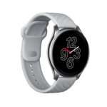 OnePlus Watch Moonlight Silver: 46mm dial, Warp Charge, 110+ Workout Modes, Smartphone Free Music,SPO2 Health Monitoring & 5ATM + IP68 Water Resistance (Currently Android only)